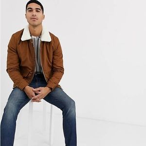 Topman Borg Harrington Jacket